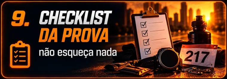 Módulo 09: Checklist da Prova — Não esqueça nada